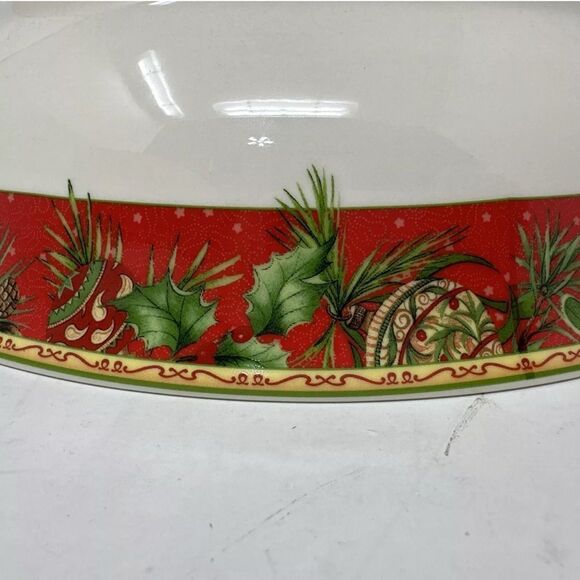 Spode Christmas Tree 2015 Annual Large Serving Bowl Limited Edition 10" - Picture 4 of 9